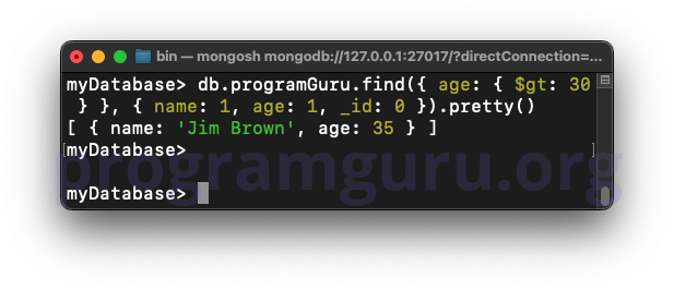 MongoDB Query Documents