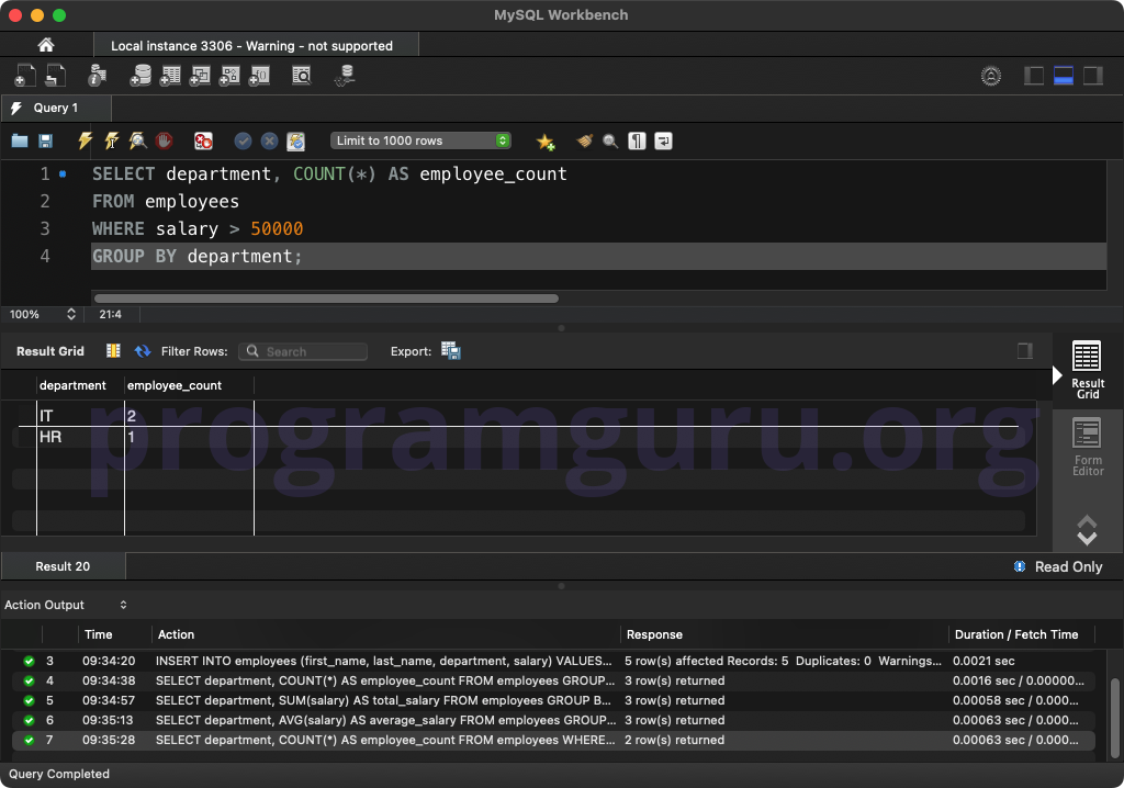 MySQL GROUP BY WITH WHERE