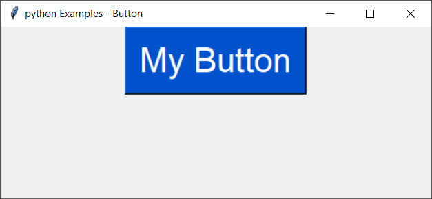 tkinter button - change font size