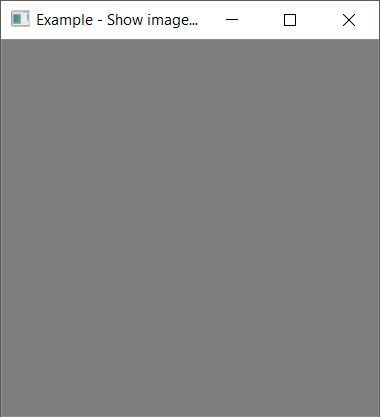 OpenCV imshow() Show Image