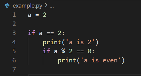 Python Indentation