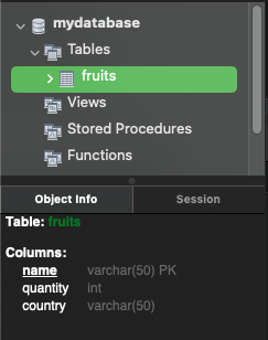 Python MySQL - Drop table