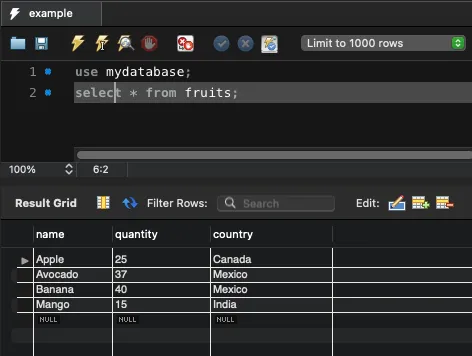 Get all Rows from Table in Python MySQL