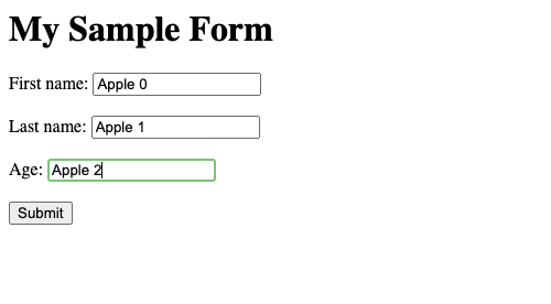 Python Selenium - Iterate over the input text fields and access their index