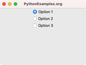 Tkinter Radiobutton - Set Default Option
