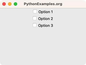 Tkinter Checkbutton - Get selected values - Example