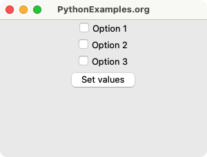 Tkinter Checkbutton - Set value