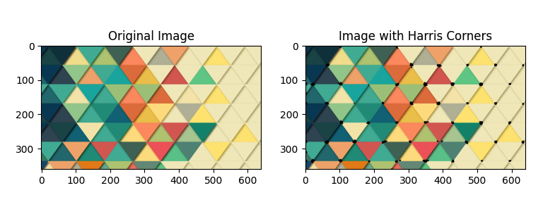 Python OpenCV - Corner Detection